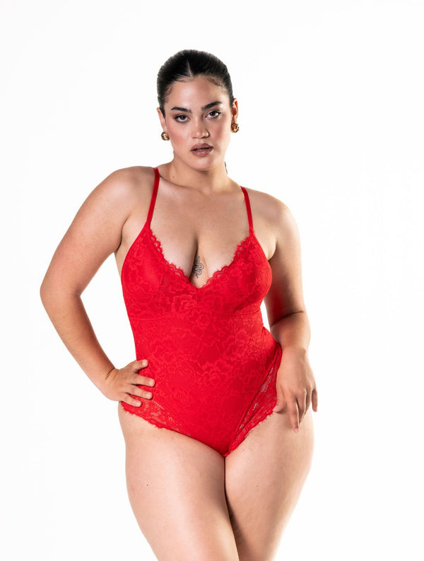 Shapewear Bağcıklı Bodysuit