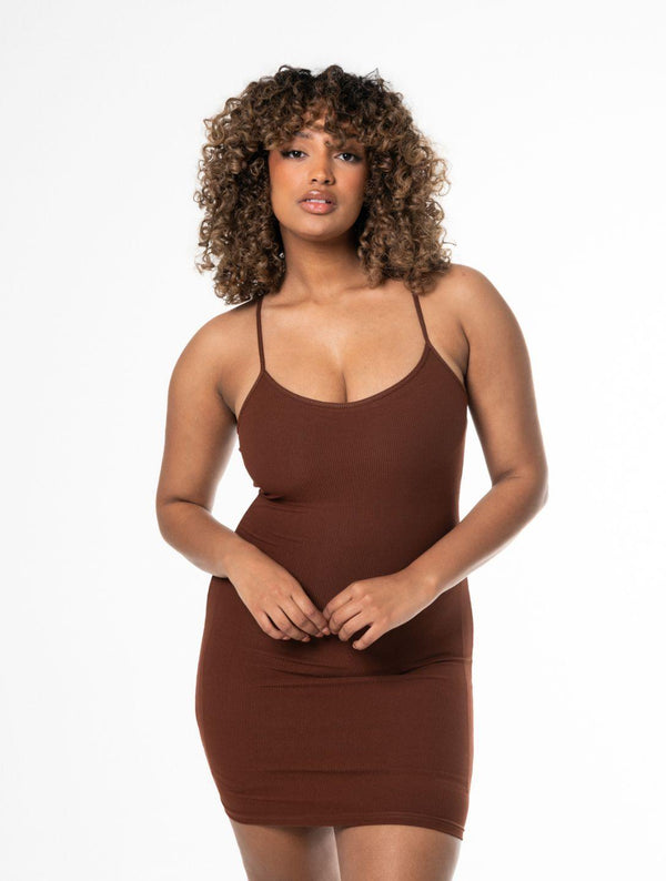 Shapewear Slip Mini Elbise