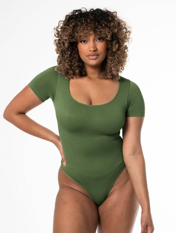 Kare Yaka Tanga Bodysuit